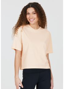 ENDURANCE ATHLECIA ATHLECIA Herren Funktionsshirt "London", pink, casual, Gr. 44, unifarben, 60% Baumwolle, 40% Polyester, Shirts, im gecroppten Oversize-Design