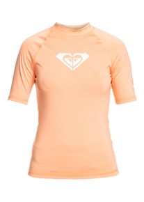 Roxy Damen Rash Guard "Whole Hearted", orange, Gr. XS, [Hauptstoff] 86% Polyester, 14% Elasthan, Shirts