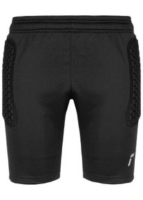Reusch Kinder Torwarthose "Contest II Short Advance Junior", silber, sportlich, Gr. L, mehrfarbig, 100% Polyester, Hosen, mit zuverlässigem