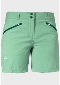 Schöffel SCHÖFFEL Damen Bermudas "Shorts Hestad L", grün, sportlich, Gr. 40, Oberstoff : 85% Nylon 15% Elasthan, Hosen