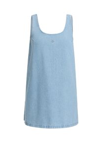 Roxy Damen Jerseykleid "Beach Flow", blau, Gr. L, 80% Baumwolle, 20% Baumwolle, Kleider