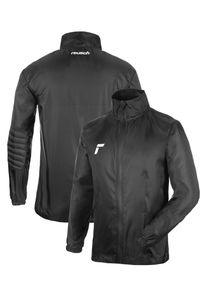 Reusch Herren Trainingsjacke "Goalkeeping Raincoat Padded", schwarz-weiß, sportlich, Gr. M, mehrfarbig, 100% Polyester, Jacken, mit gepolsterten