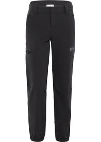 Jack Wolfskin Kinder Outdoorhose "TURBULENCE PANTS K", schwarz, Gr. 116, Oberstoff: 100% POLYESTER ; Futter 1:00% POLYESTER, Hosen