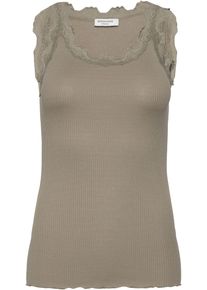 rosemunde Damen Tanktop "Babette Silk Top", Gr. L, grün, Obermaterial: 70% Seide, 30% Baumwolle, unifarben, casual, Tops, wunderschöner