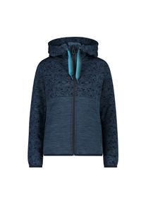 CMP Damen Funktionsjacke, blau, sportlich, Gr. 44, Obermaterial: 90% Polyester, 10% Elasthan, Jacken