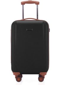 Hartschalen-Trolley "Wannsee", Hauptstadtkoffer, Gr. 58, schwarz, ABS, matt, Koffer