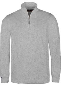 INDICODE Herren Sweater "INPortal", grau, modisch, Gr. M, unifarben, Sweatware, Obermaterial: 60% Baumwolle, 40% Polyester, Sweatshirts