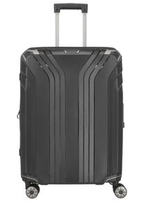 Travelite Hartschalen-Trolley "ELVAA, verschiedene Größen und Farben", schwarz, Polypropylen, unifarben, klassisch, Koffer, Hartschallenkoffer
