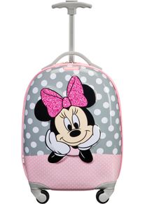 Samsonite Kinderkoffer "Disney Ultimate 2.0, 46 cm, Minnie Glitter", rosa, Polycarbonat, festlich, Koffer, Kinder Reisegepäck Handgepäck-Koffer
