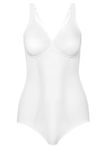 Triumph Damen Shaping-Body "Modern Soft+Cotton BS", Gr. 105, weiß, Obermaterial: 38% Baumwolle, 37% Polyamid, 25% Elasthan (LYCRA), klassisch,