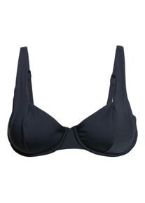 Roxy Damen Triangel-Bikini-Top "Beach Classics", grau, Gr. L, 85% Polyester, 15% Elasthan, Bikini-Oberteile