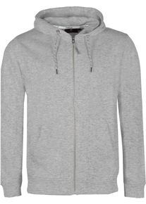 INDICODE Herren Kapuzensweatjacke "INPonto", grau, modisch, Gr. XXL, unifarben, Sweatware, Obermaterial: 60% Baumwolle, 40% Polyester, Sweatjacken