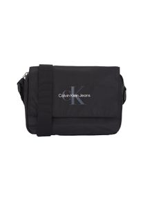 Damen Messenger Bag "SPORT ESSENTIALS UT FLAP CB22", Calvin Klein Jeans, schwarz, Polyester, Taschen, Umhängetasche, Schultertasche, Businesstasche