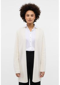 Eterna Damen Strickpullover, weiß, casual, Gr. L, 55% Baumwolle, 45% Wolle (Merino), Pullover