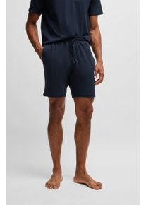BOSS Herren Sweatshorts "Mix&Match Short CW", Gr. XXL, blau, Sweatware, Obermaterial: 95% Baumwolle, 5% Elasthan, unifarben, casual, Hosen, mit BOSS