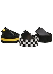 Urban Classics Damen Hüftgürtel "Urban Classics Unisex Belts Trio", gelb, Gr. S, 100% Polyester, Gürtel