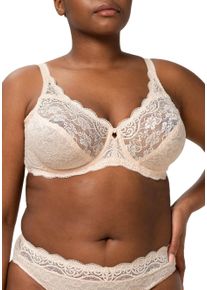Triumph Damen Bügel-BH "Amourette 300 W X", Gr. 70, orange, Spitze, Obermaterial: 77% Polyamid, 17% Elasthan (LYCRA), 6% Baumwolle, unifarben,