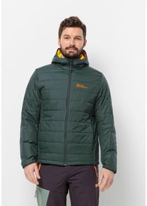 Jack Wolfskin Herren Funktionsjacke "LAPAWA INS HOODY M", grün, Gr. M, OBERSTOFF 100% POLYAMID FUTTER 100% POLYESTER FÜLLUNG 100% POLYESTER, Jacken