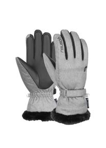 Reusch Damen Skihandschuhe "Luna R-TEX XT", grau, feminin, Gr. 6, unifarben, 93% Polyester, 6% Polyurethan, 1% Elasthan, Handschuhe, in sportlichem