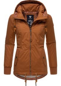 Ragwear Damen Winterjacke "YM-Danka", braun, casual, Gr. L, Außenmaterial: 100% Polyester, Innenfutter: 100% Polyester, Wattierung: 100% Polyester,