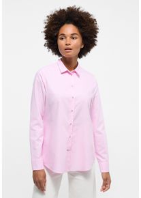 Eterna Damen Hemdbluse "REGULAR FIT", rosa, modisch, Gr. 50, 70% cotton, 30% Lyocell, Blusen, EASY IRON (bügelleicht)