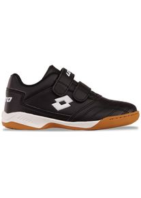 Lotto Kinder Hallenschuh, Gr. 36, schwarz-weiß, Synthetik, mehrfarbig, sportlich, Schuhe, - mit nicht-färbender Sohle