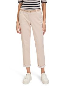 Betty Barclay Damen Chinohose "Betty Barclay Chino-Hose unifarben", grau, casual, Gr. 40, Obermaterial: 64% Baumwolle, 33% Polyester, 3% Elasthan.,