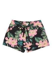 Roxy Kinder Bermudas "Twenty Five Miles", schwarz, Gr. 6, 60% Baumwolle, 40% Polyester, Hosen