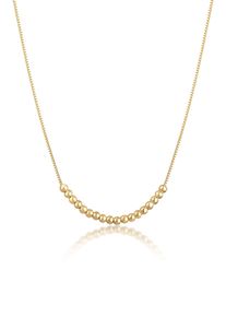 Elli Damen Kette mit Anhänger "Kugel Elemente 925 Sterling Silber", 45, ohne Stein, Silber 925 (Sterlingsilber), L: 45cm, gold, Silber 925