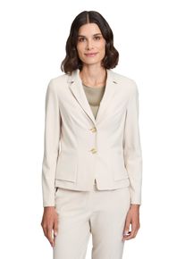 Betty Barclay Damen Kurzblazer "Betty Barclay Kurzblazer langarm", grau, modisch, Gr. 40, Obermaterial: 62% Polyester, 34% Viskose, 4% Elasthan.