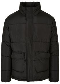Urban Classics Herren Winterjacke "Urban Classics Herren Short Puffer Jacket", schwarz, klassisch, Gr. XL, unifarben, 100% Polyester, Jacken