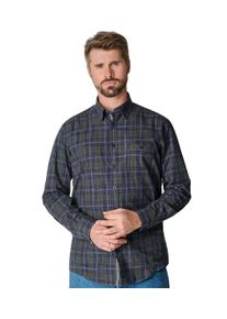 Casamoda Herren Langarmhemd "Casamoda Freizeithemd kariert", blau, Gr. XXL, kariert, 100% Baumwolle, Hemden