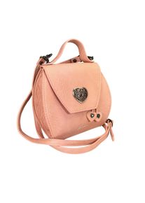 Allgäu Rebell ALLGÄU REBELL Damen Umhängetasche "Dirndl", rosa, Lederimitat, Taschen, Designed in Allgäu