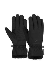 Reusch Damen Skihandschuhe "Daily Lady STORMBLOXX ", schwarz, feminin, Gr. 7, mehrfarbig, 94% Polyester, 3% Polyamid, 3% Polyurethan, Handschuhe, mit