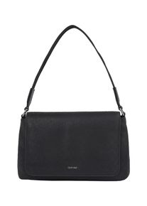 Calvin Klein Damen Schultertasche "CK MUST SATCHEL_MONO", schwarz, Polyester, Lederimitat, Taschen, Damen Umhängetasche, Satchel, Handtasche mit