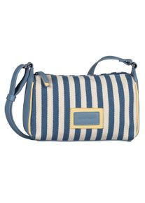 Tom Tailor Damen Umhängetasche "Malie", blau, Materialmix, Taschen