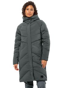 Jack Wolfskin Damen Daunenmantel "MARIENPLATZ COAT W", grün, sportlich, Gr. S, Obermaterial: 87% Polyamid, 13% Elasthan. Futter: 100% Polyester.