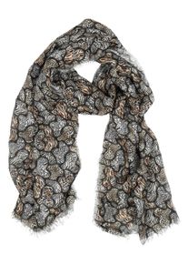 Damen Modeschal "Wildegance", schwarz, Basic,casual,modisch, Collezione Alessandro, animal-print, Viskose, Modetücher, mit Animal Druck, aus