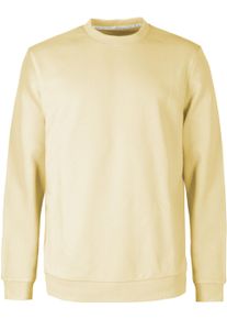 INDICODE Herren Sweatshirt "INFence", gelb, modisch, Gr. L, unifarben, Sweatware, Obermaterial: 60% Baumwolle, 40% Polyester, Sweatshirts