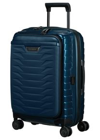 Samsonite Hartschalen-Trolley "PROXIS 55 EXP easy access", blau, Polypropylen, modisch, Koffer, Handgepäck Hartschalenkoffer Volumenerweiterung