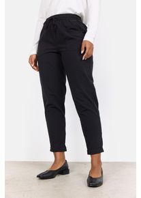 soyaconcept Damen Schlupfhose "SC-CISSIE 10-C", schwarz, casual, Gr. M, unifarben, Web, Obermaterial: 100% Baumwolle, Hosen
