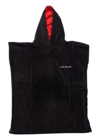 Quiksilver Damen Badeponcho "Hoody Towel", schwarz, 100% Baumwolle, Hausmäntel