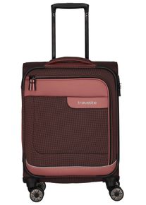 Travelite Weichgepäck-Trolley "VIIA, verschiedene Größen und Farben", rosa, Polyester, mehrfarbig, modisch, Koffer, Reisegepäck Trolley Koffer