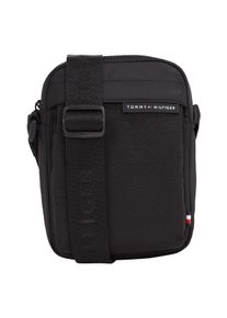 Tommy Hilfiger Damen Umhängetasche "TH ELEMENT REPREVE MINI REPORTER", schwarz, Textil, Taschen, Men Umhängetasche, Schultertasche, Handytasche mit