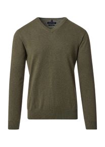 Casamoda Herren Strickpullover "Casamoda Pullover uni", blau, Gr. L, 100% Baumwolle, Pullover