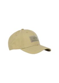 Damen Trucker Cap "Alpha Industries Accessoires - Headwear Velcro Cap", beige, Alpha Industries, Obermaterial: 100% Baumwolle, Caps