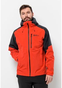 Jack Wolfskin Herren Funktionsjacke "EAGLE PEAK 2L JKT M", rot, Gr. XL, OBERSTOFF 100% POLYESTER FUTTER 100% POLYESTER, Jacken
