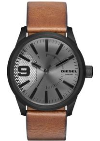 Diesel Herren Quarzuhr "RASP", braun, Armbanduhren, Armbanduhr, Herrenuhr, Lederarmband