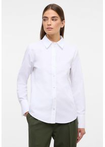 Eterna Damen Hemdbluse "REGULAR FIT", weiß, casual, Gr. 34, 70% cotton, 30% Lyocell, Blusen