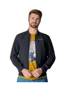 Casamoda Herren Sweatjacke "Casamoda Sweatjacke uni", blau, Gr. M, 95% Baumwolle, 5% Elasthan, Sweatjacken